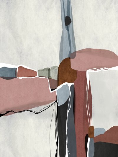 Muted Organic Shapes by Roberto Moro