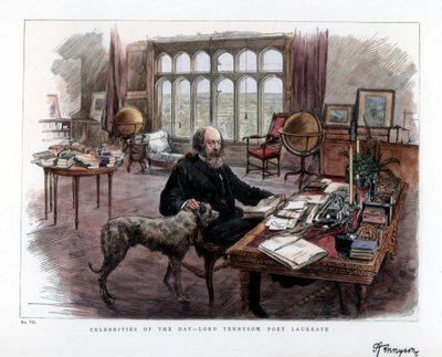 Alfred Lord Tennyson by Roberts