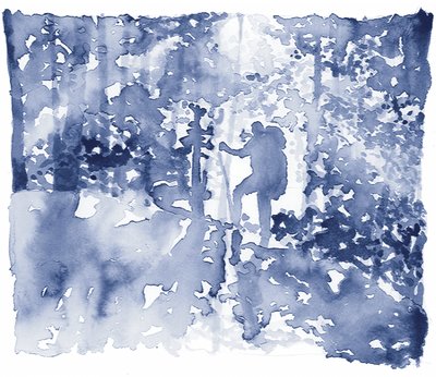 Blue Forest Wanderer by RodMacIver
