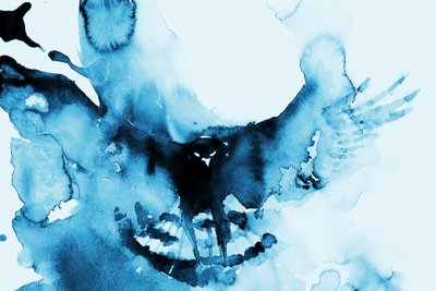 Intense Blue Owl by RodMacIver