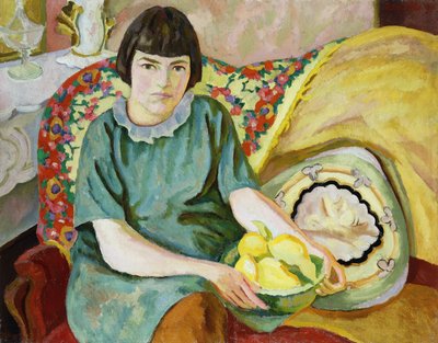 Portrait of Zoum Van den Eeckhoudt by Roger Eliot Fry