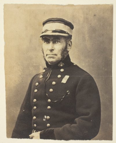 Admiral Lord Lyons, Taken in the Crimea by Roger Fenton