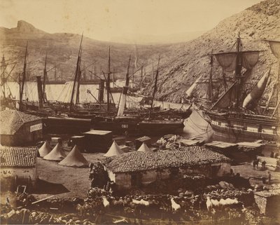 Cossack Bay, Balaklava by Roger Fenton
