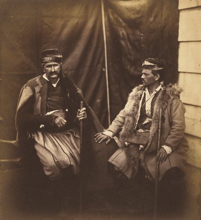 Discussion between Two Croats by Roger Fenton