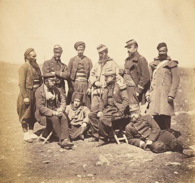 General Cisse & Officers & Soldiers of General Bosquet