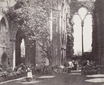 Interior: Tintern Abbey by Roger Fenton