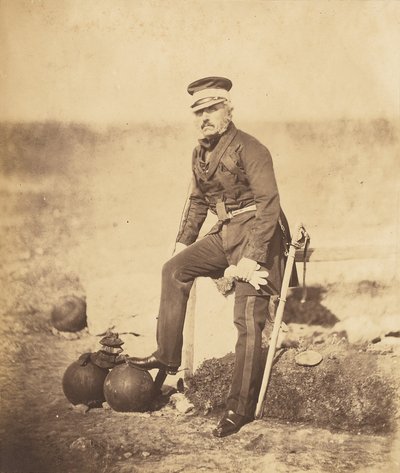 Lt. General Barnard, C.B. by Roger Fenton