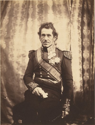 Lt. General Sir De Lacy Evans, G.C.B. by Roger Fenton