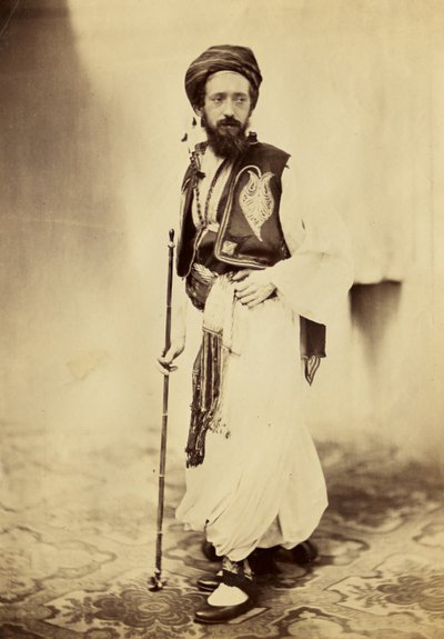 Male Costume Study by Roger Fenton