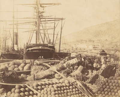 The Ordnance Wharf, Balaklava by Roger Fenton