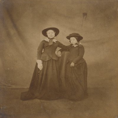 Victoria, Princess Royal, and Princess Alice by Roger Fenton