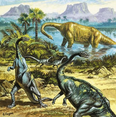 Unidentified Prehistoric Creatures by Roger Payne
