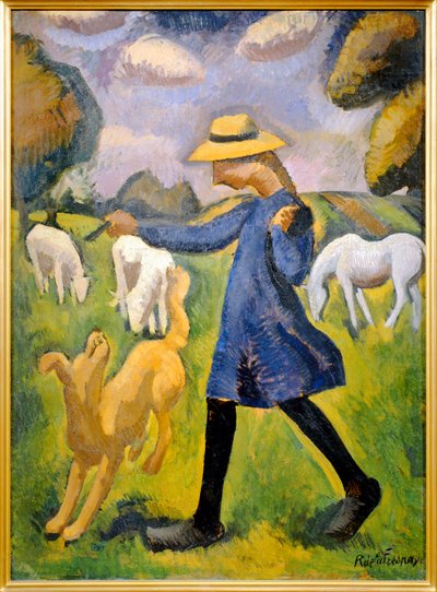The Shepherdess - Marie by Roger de La Fresnaye