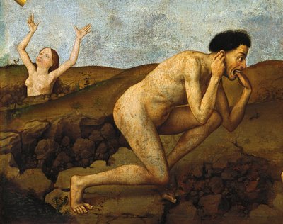 Damned Heading to Hell (detail) by Rogier van der Weyden