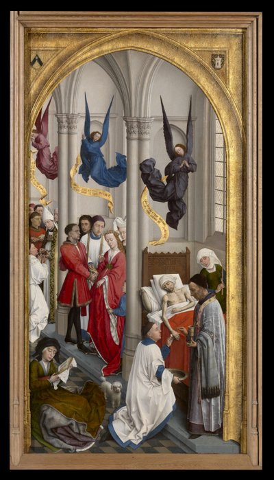 The Ordinatio, Marriage and Extreme Unction by Rogier van der Weyden