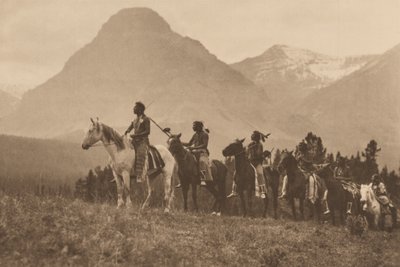 The Pass Finders, Piegan, Montana, 1913 by Roland W. Reed