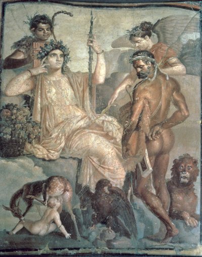 Hercules discovering Telephus, Roman, removed from the 