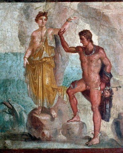 Perseus Holding the Head of Medusa, Liberating Andromeda by Roman