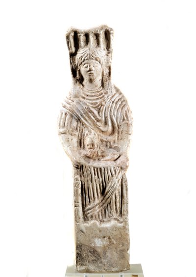 Representation of the Divinity Cybele Sitting on a Throne by Roman
