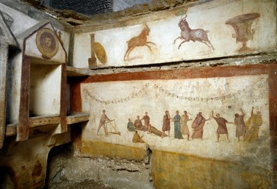 Young People Playing by Roman