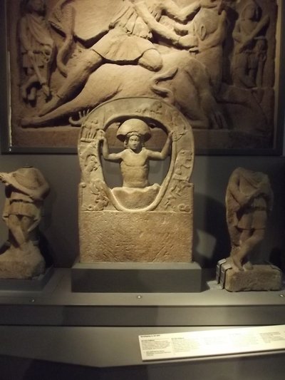 The Birth of Mithras from the Mithraeum at Housesteads by Roman