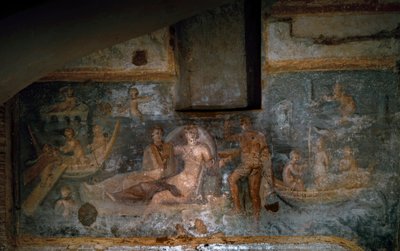 The Return of Proserpine of the Underworld, 2nd-3rd Century (fresco) by Roman
