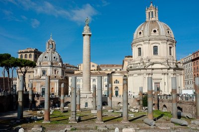 View of the Forum and Trajan