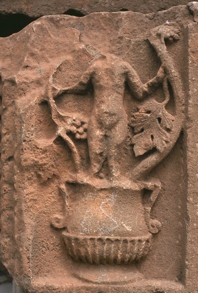Architectural fragment with carved decoration, Sertius Market, High Imperial Period by Roman Imperial Period