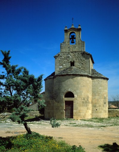 Romanesque chapel, Sainte Croix, in Peyrolles in Aix-en-Provence by Romanesque