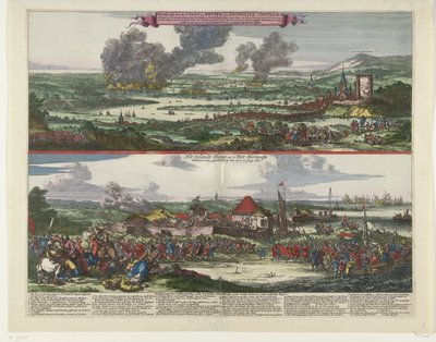 Expedition to Chatham and the Conquest of the Island of Sheppey, 1667 by Romeyn de Hooghe