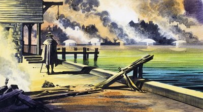 The Great Fire of London by Ron Embleton