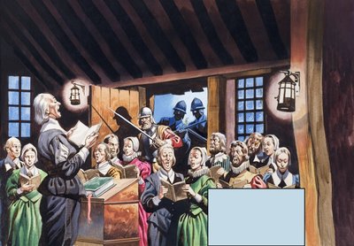 The Pilgrim Fathers by Ron Embleton