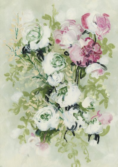Pink And White Blooms by Rosana Laiz Blursbyai