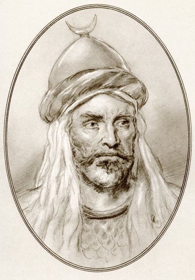 An-Nasir Salah ad-Din Yusuf ibn Ayyub, from Living Biographies of Famous Rulers by Ross Gordon