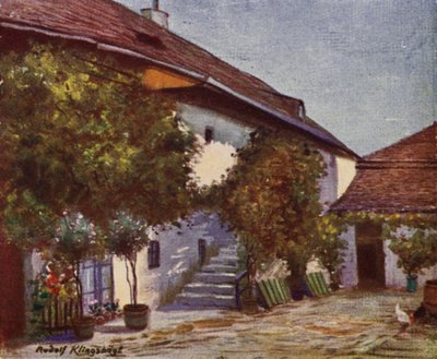 House in Heiligenstadt where Beethoven Lived by Rudolf Klingsbogl