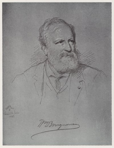 William Adolphe Bouguereau by Rudolf Lehmann