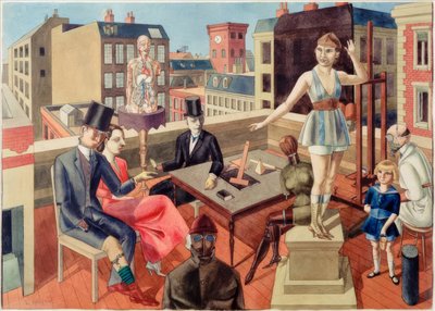 Dada Rooftop Studio by Rudolf Schlichter
