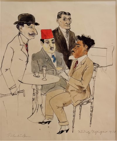 Film Turks by Rudolf Schlichter