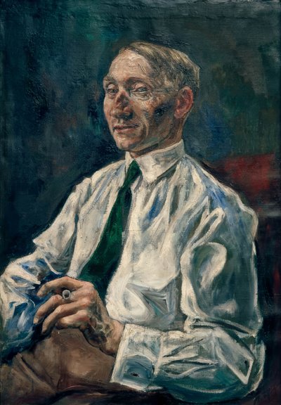 Portrait of Henry Guilbeaux by Rudolf Schlichter