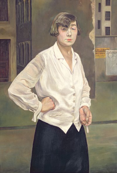 Portrait of Margot by Rudolf Schlichter