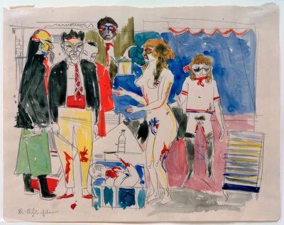 Sadistic Scene by Rudolf Schlichter