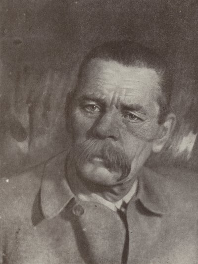 Maxim Gorky, Russian Author by Russian Photographer