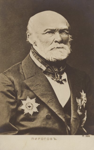 Nikolay Pirogov, Russian Doctor, Scientist, Surgeon and Anatomist by Russian Photographer