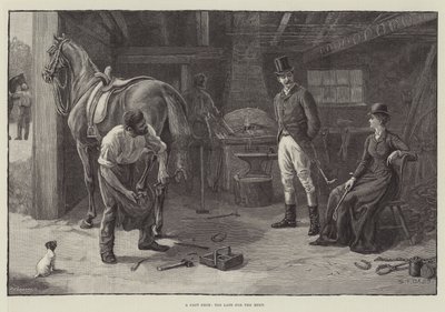 A Cast Shoe, Too Late for the Meet by S.T. Dadd