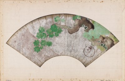 Maple Branch in Spring by Sakai Hoitsu