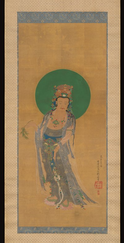 Willow Kannon by Sakai Hoitsu