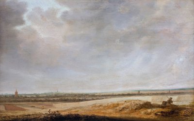Landscape with Cornfields, 1638 by Salomon van Ruisdael or Ruysdael