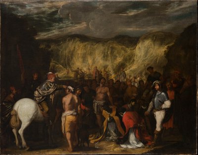 The Martyrdom of Saint Januarius and his Fellows by Salvator Rosa