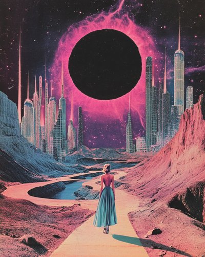 Cosmic City Journey by Samantha Hearn