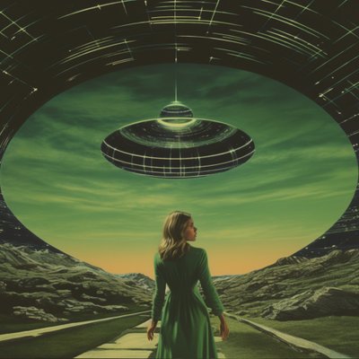 Mysterious Portal Encounter by Samantha Hearn